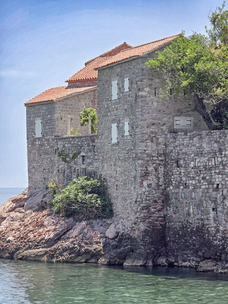 maison en pierre de Sveti Stefan