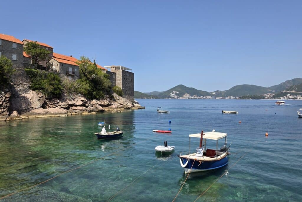 mer autour de Sveti Stefan