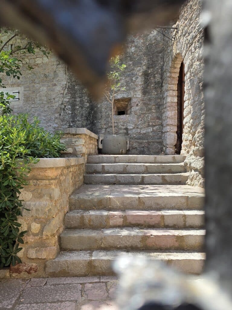 entrée de Sveti Stefan