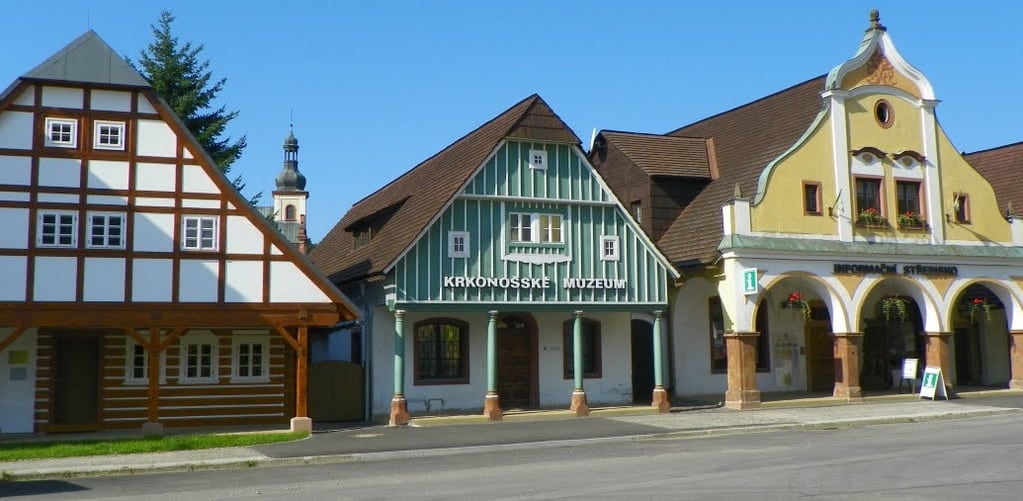 Trois maisons historiques Vrchlabí