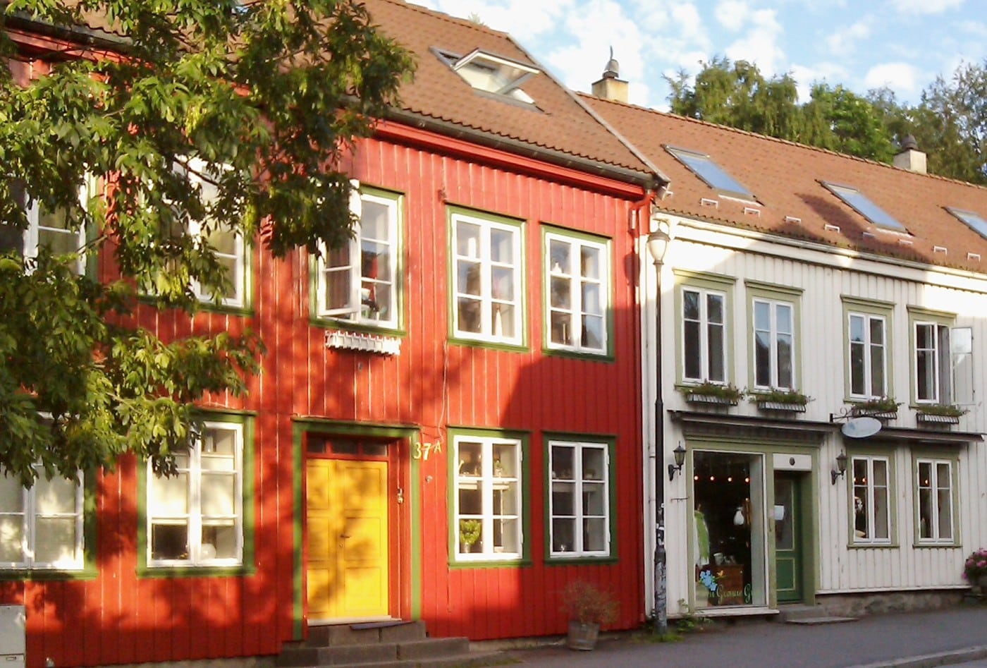 Trondheim maisons bois