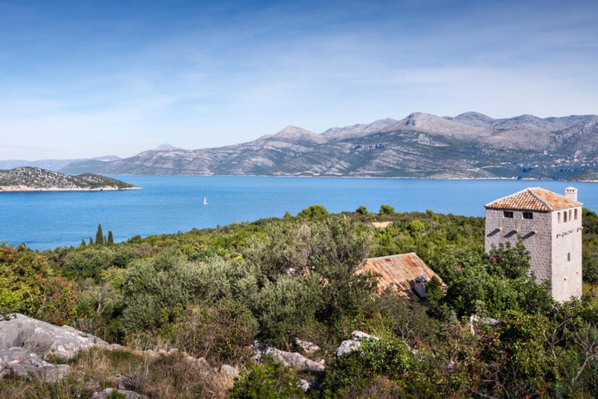Une forteresse médiévale croate transformée en habitation moderne