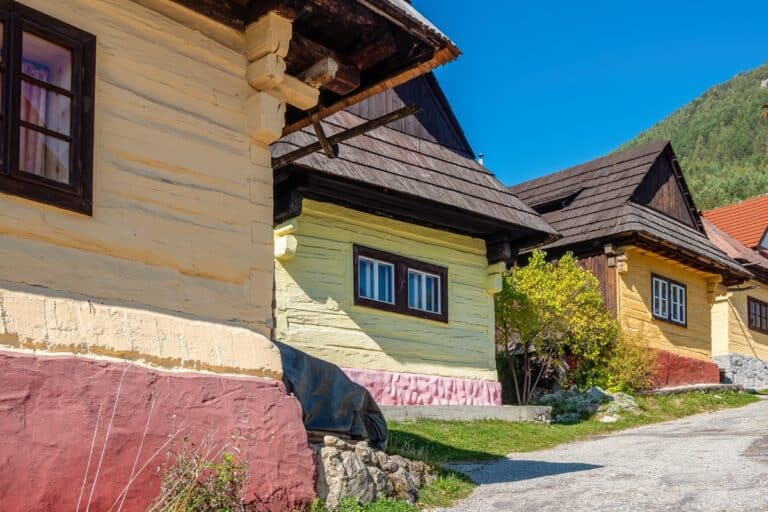 maisons traditionnelles de Vlkolínec