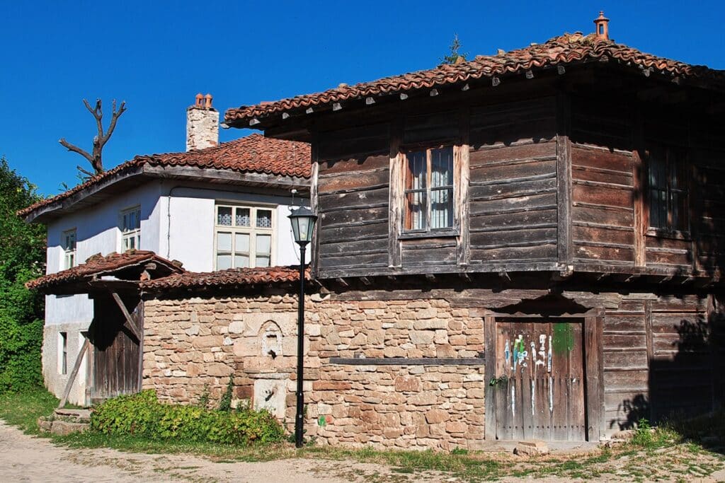 maison traditionnelle de Zheravna