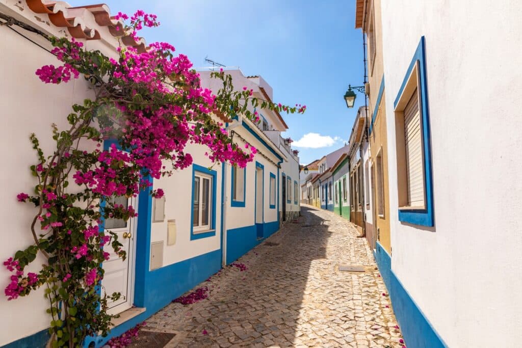 maisons traditionnelles de l'Algarve