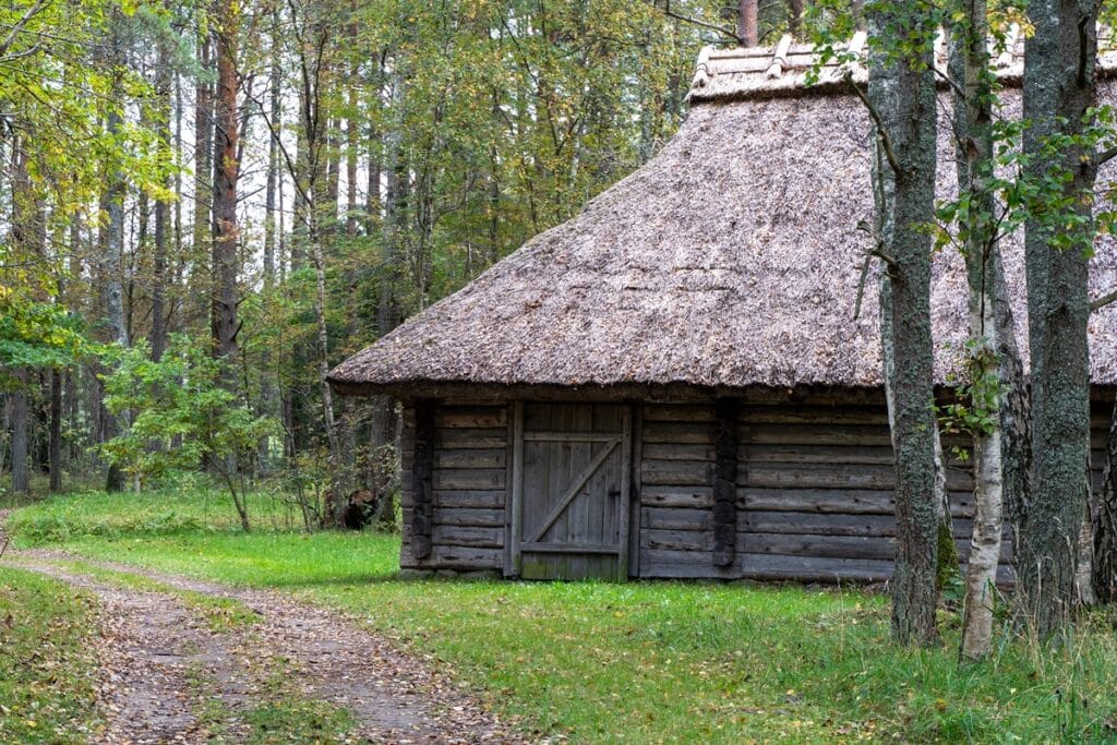 maison en rondins en Estonie