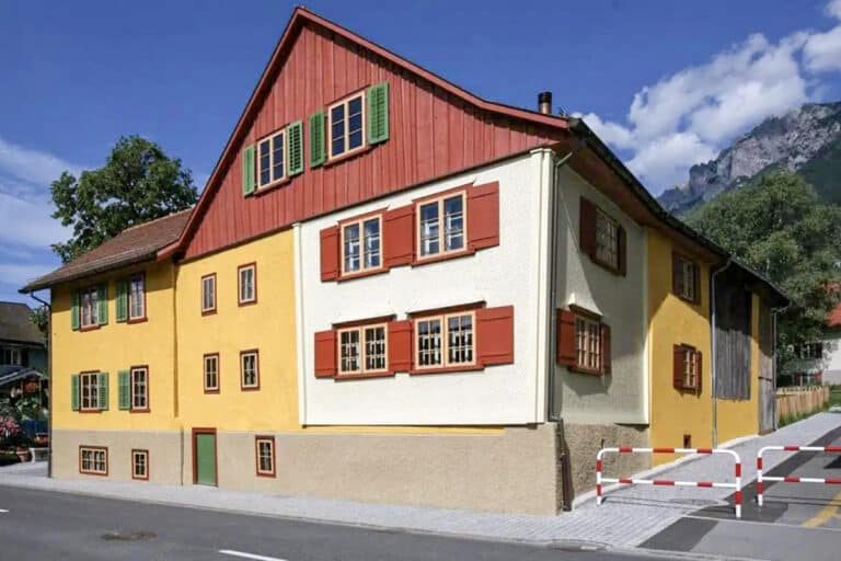 sLandweibels-Huus maison du moyen âge au Liechtenstein