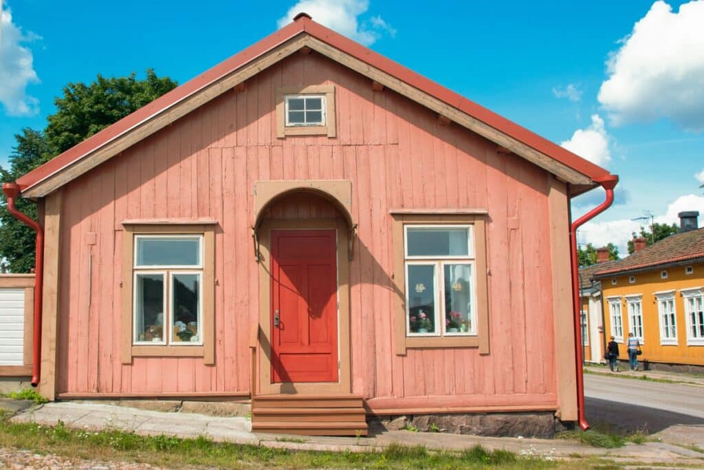 vieille maison en bois de Loviisa
