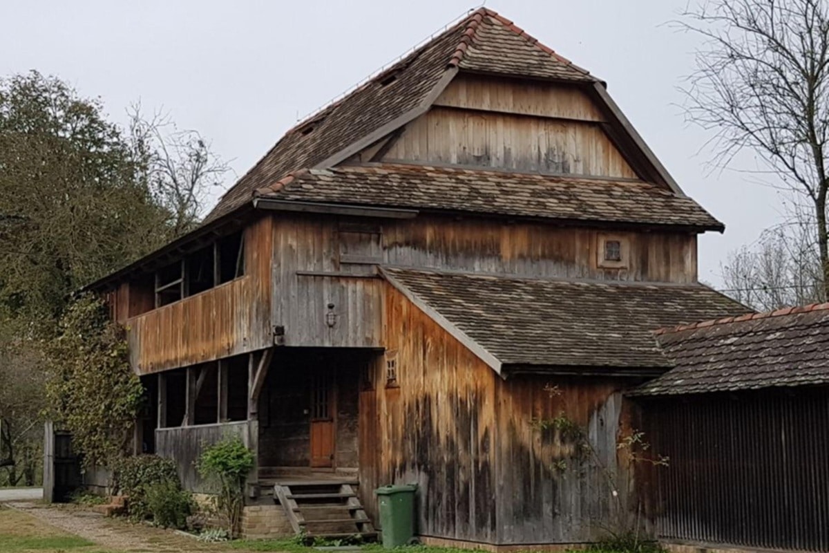 maison en bois en croatie