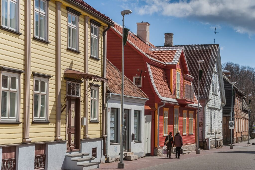 maison bois riga