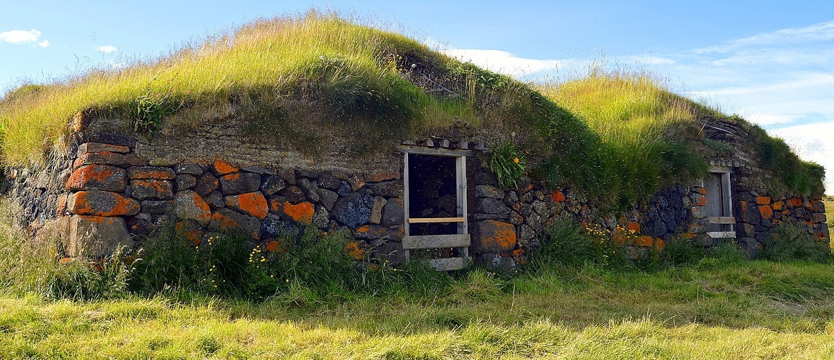maison d'herbe de Þverá