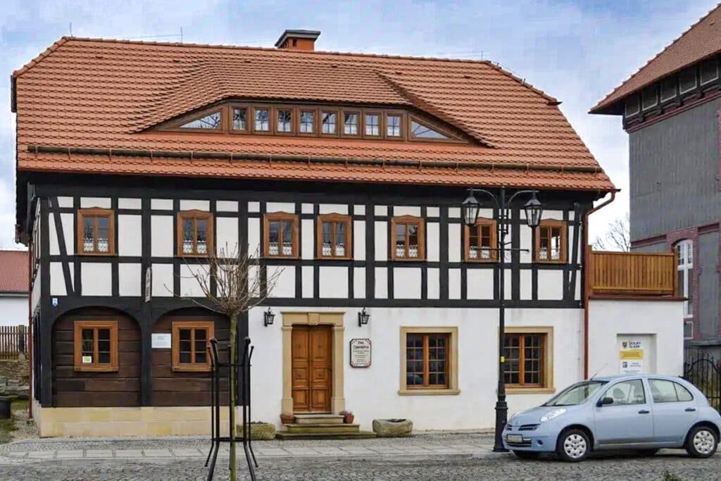 Maison de Haute-Lusace en Pologne