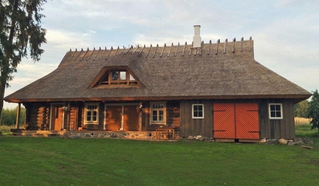 maison rondins estonie