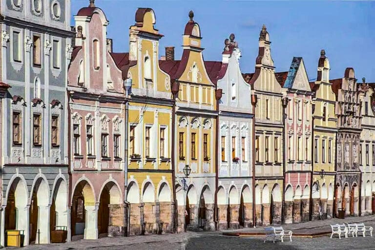 maisons Renaissance et Baroque de Telč