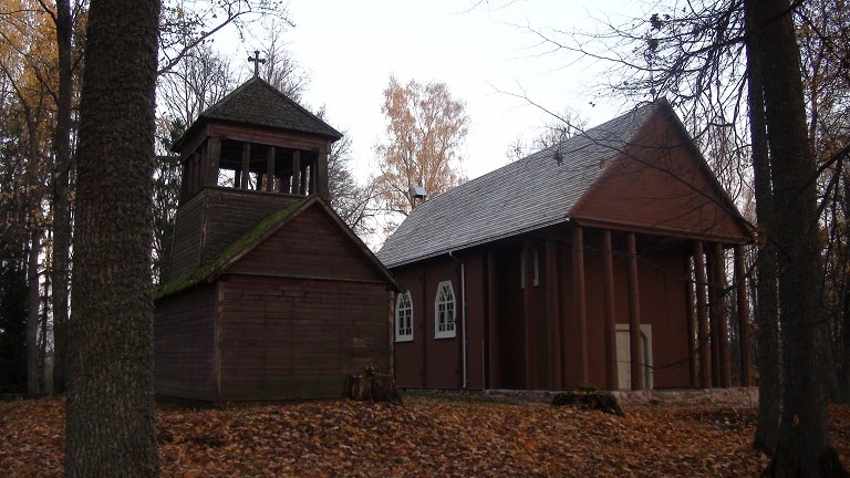 église bois lituanie