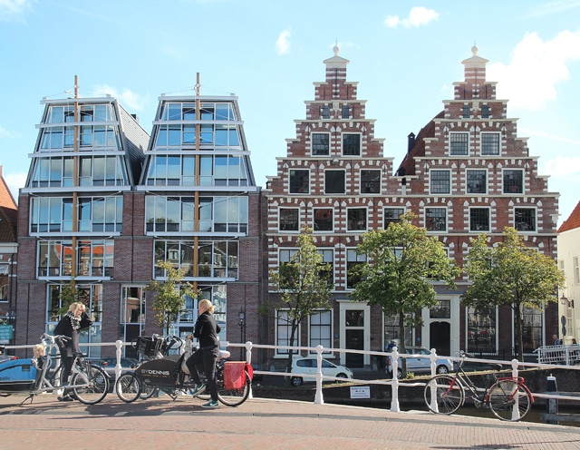 maisons néerlandaises typiques haarlem