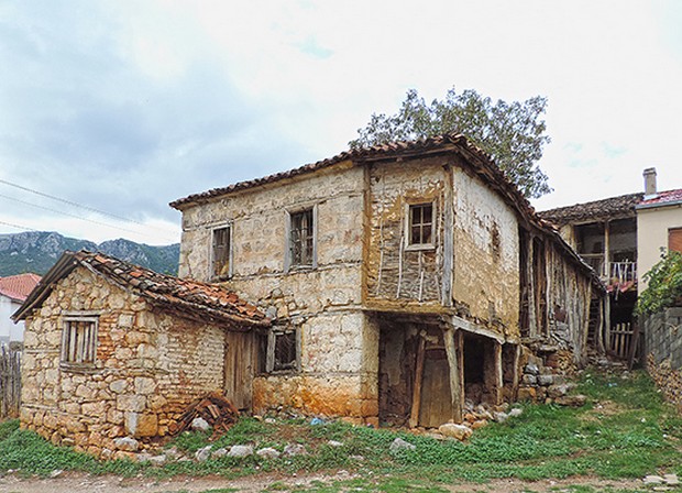 maisons rurales en albanie