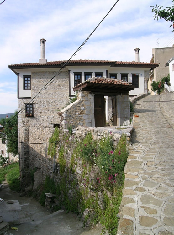 maison traditionnelle Kastoria