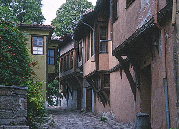 maisons traditionnelles Plovdiv