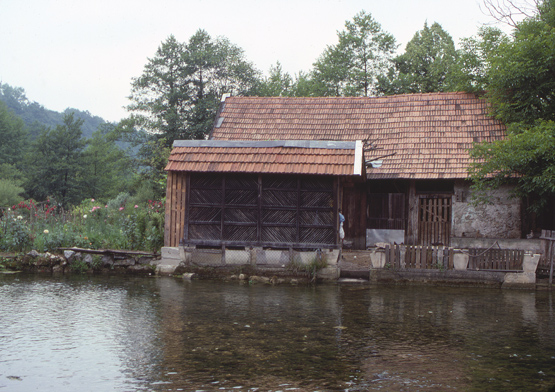 maisons traditionnelles de Slunj