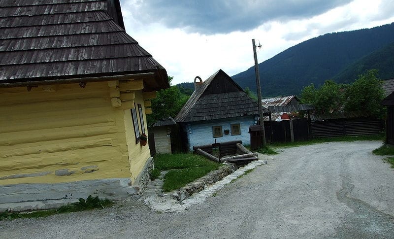 maisons traditionnelles Vlkolínec