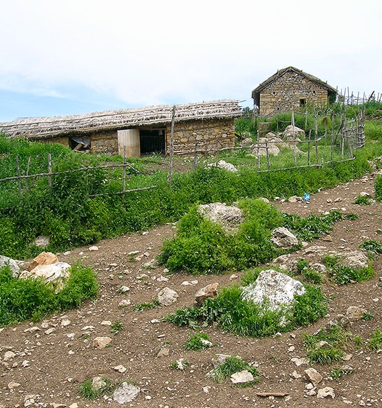 maisons traditionnelles Vrontero