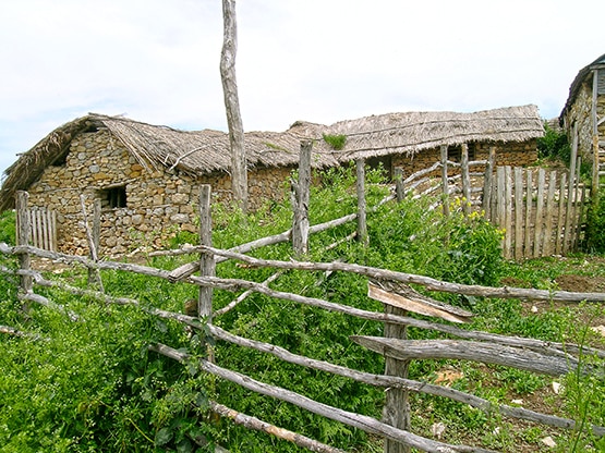maisons traditionnelles Vrontero