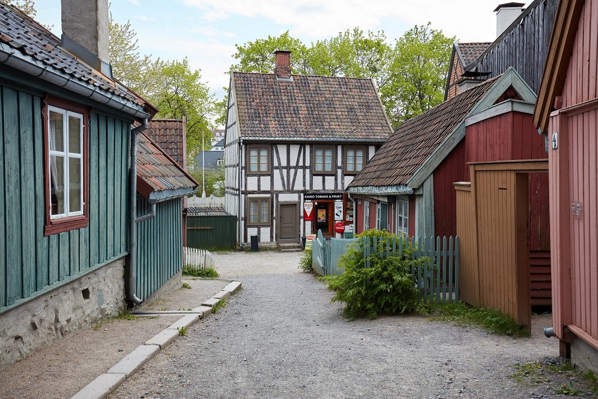 maisons traditionnelles norvège