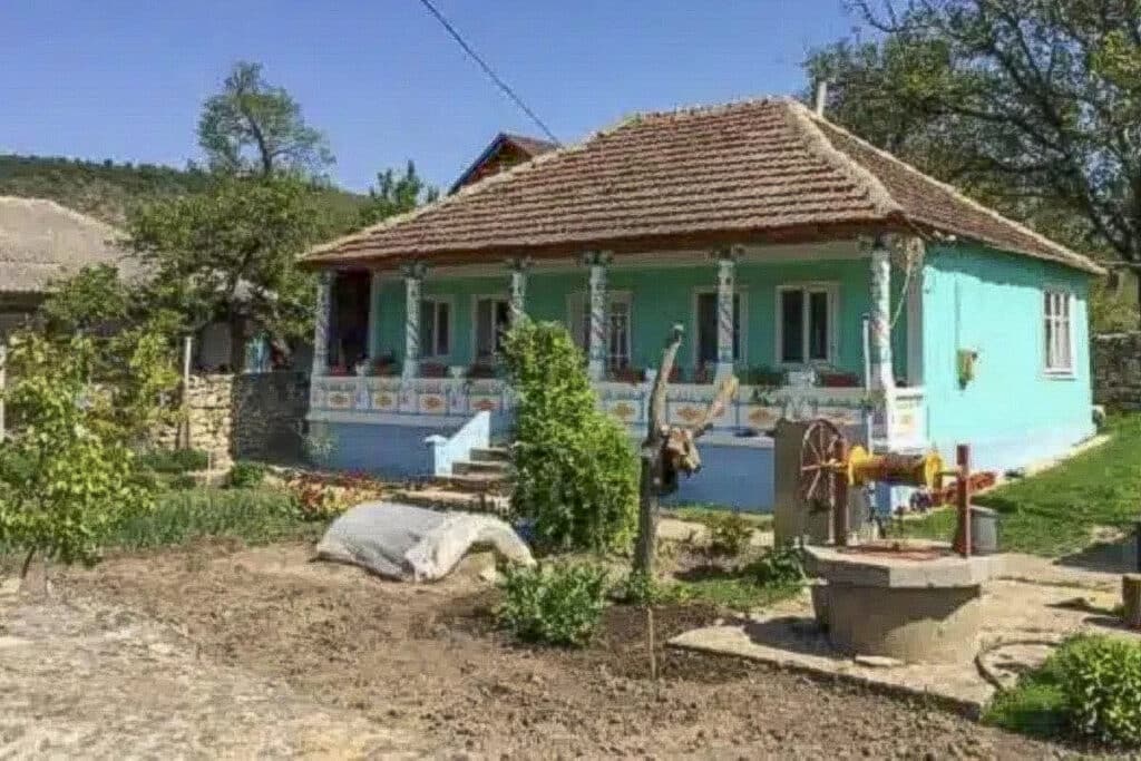 façade peinte et ornée