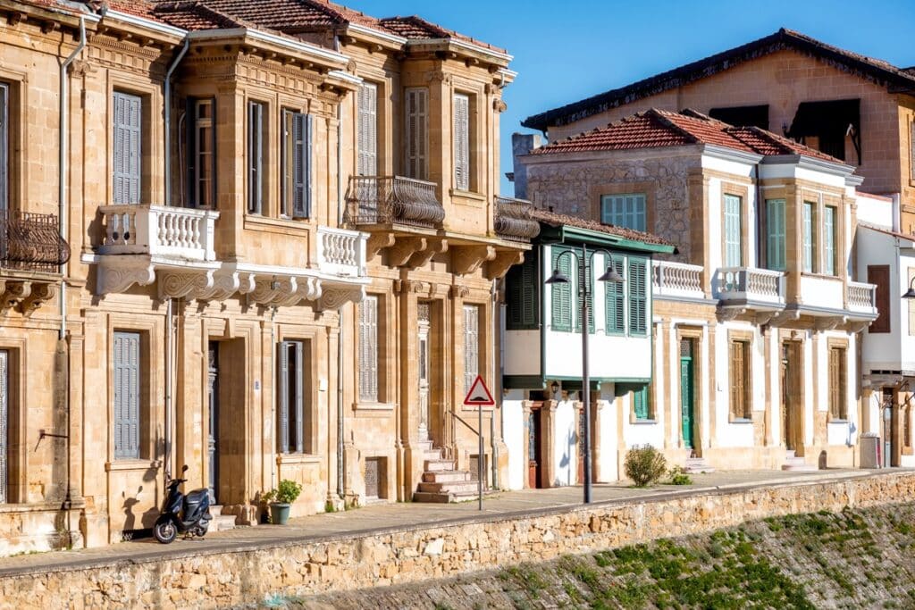 maisons traditionnelles de Nicosie