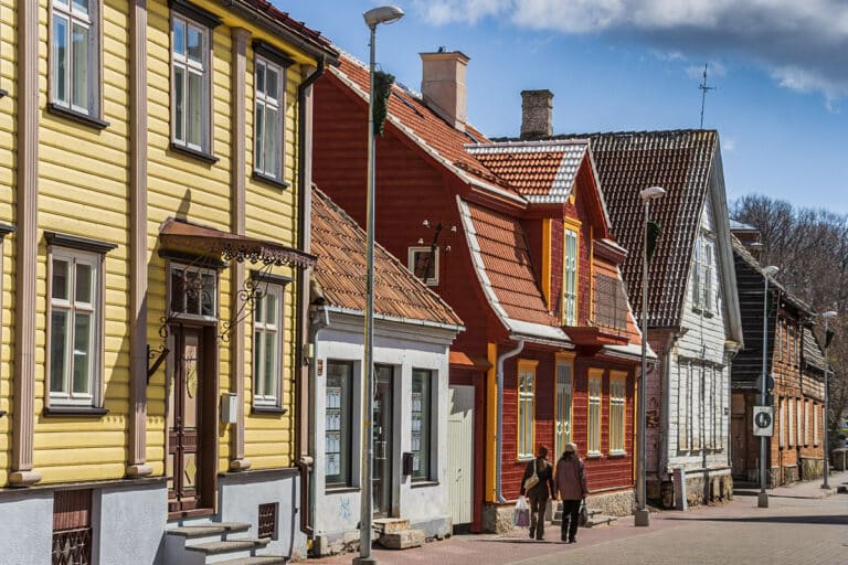 maisons en bois de Pärnu