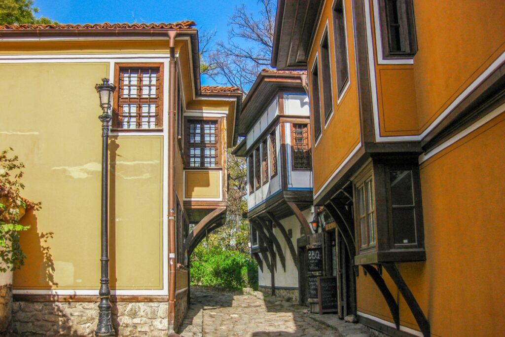 plovdiv maisons traditionnelles