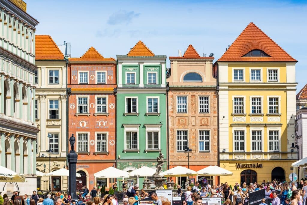 maisons traditionnelles de poznan