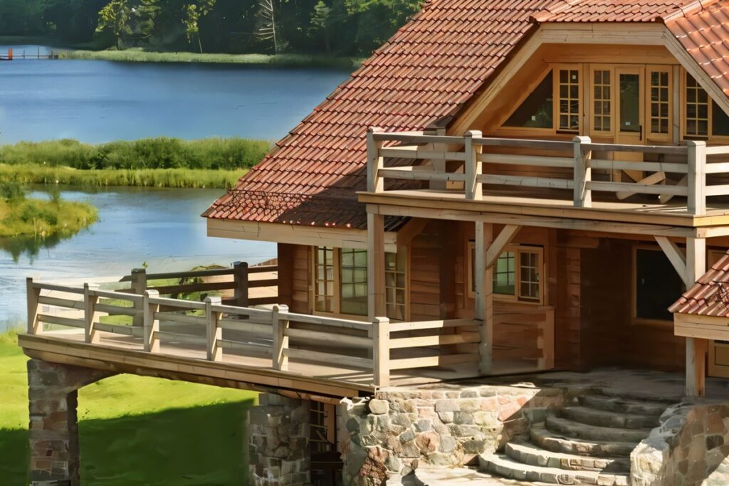 maison de Sun City à Cēsis