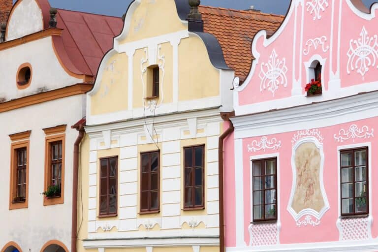 maisons Renaissance et Baroque de Třeboň