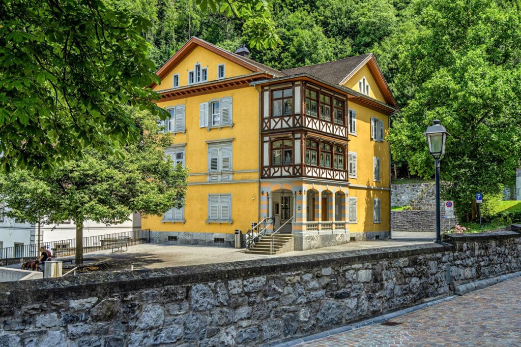 maison traditionnelle de Vaduz