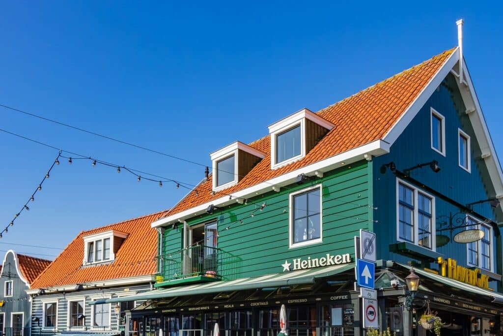 maisons en bois de Volendam