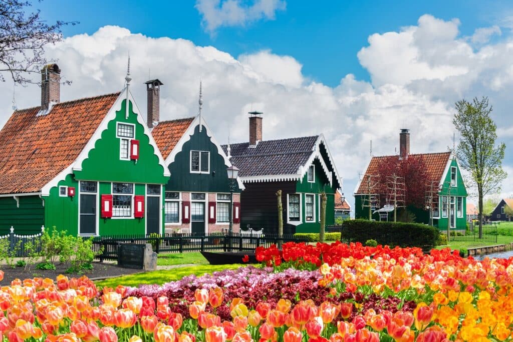 maisons traditionnelles de Zaanse Schans
