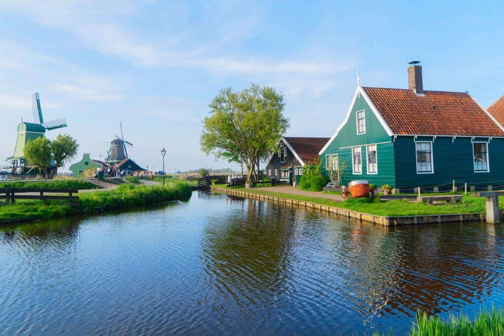 village-musée au bord de la Zaan Zaanse Schans