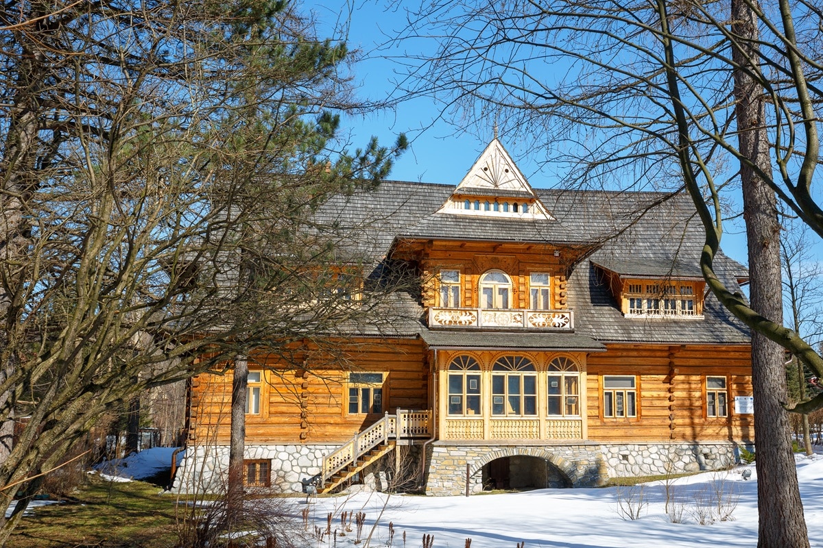 villa d'architecture zakopane