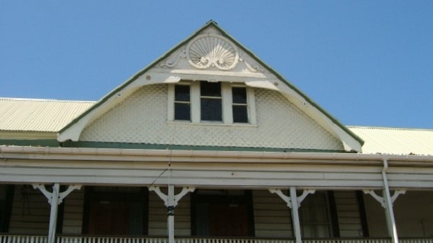 bâtiment colonial aux Samoa