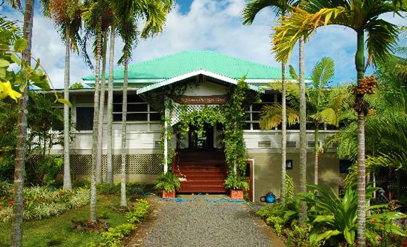 Ancienne maison coloniale aux Samoa