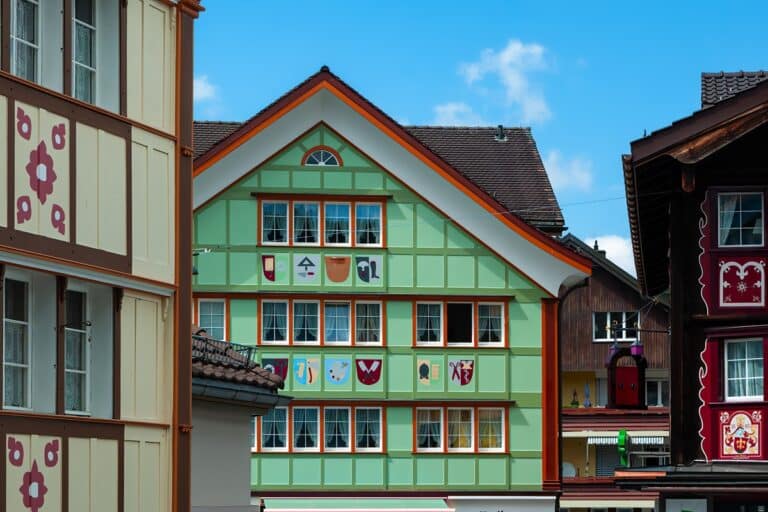 maisons traditionnelles d'Appenzell