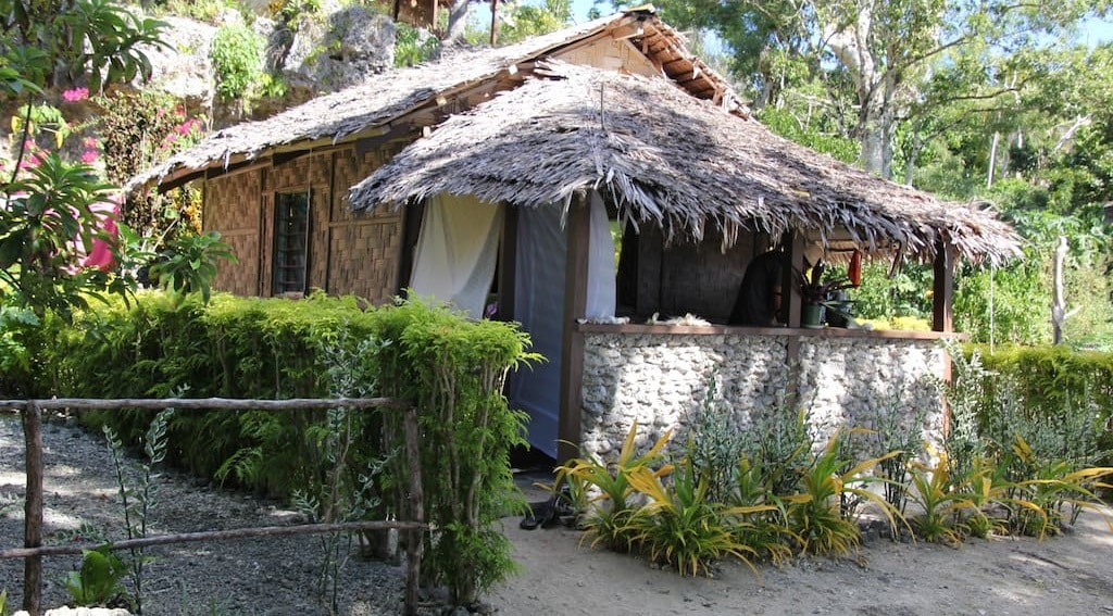 Bungalow architecture traditionnelle Vanuatu
