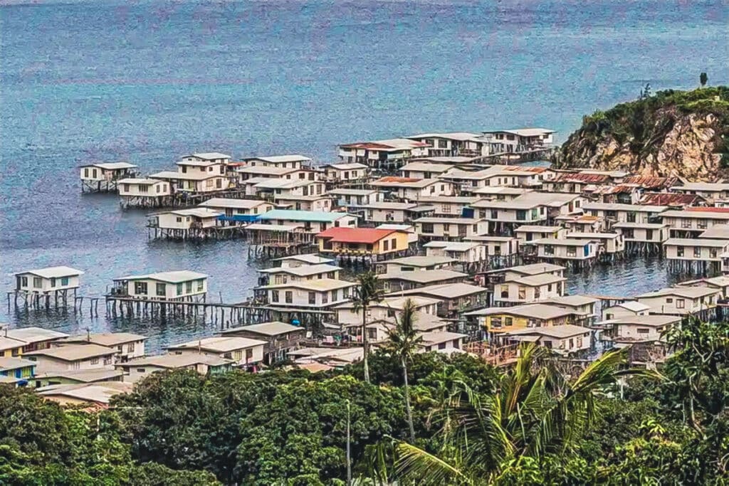 village sur pilotis Hanuabada