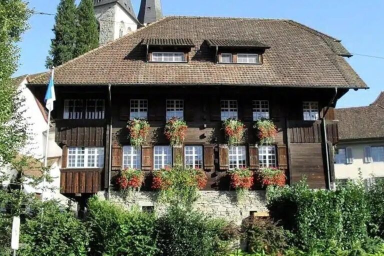 maison en bois à Lucerne