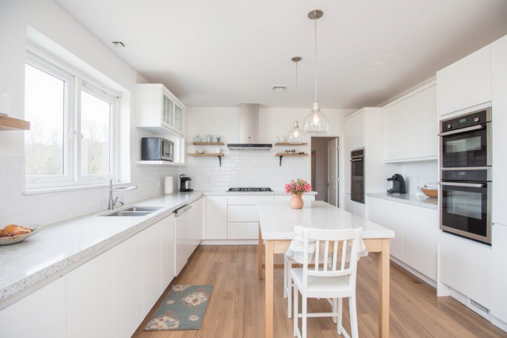 cuisine blanche moderne