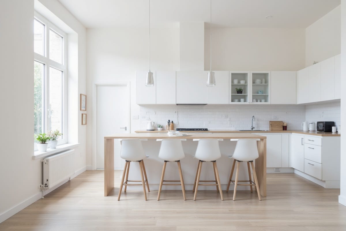 cuisine blanche moderne