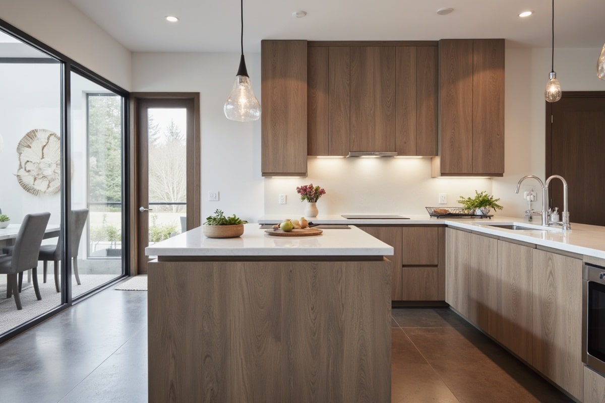 cuisine de luxe contemporaine