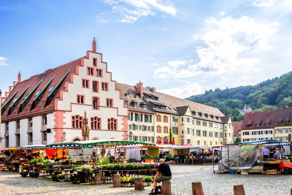 maisons patriciennes à Fribourg